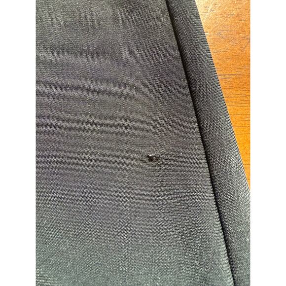 Adrianna Papell Black Gown with Lace Embellishment - Size 12 - Picture 10 of 16